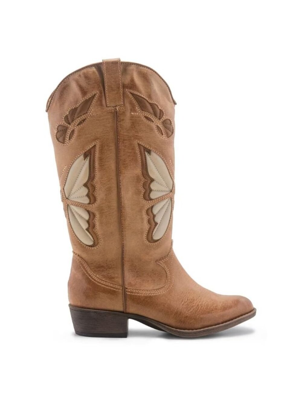 Coconuts by Matisse Monarch western cowboy boots butterfly Women Size 8 M New - Picture 4 of 6